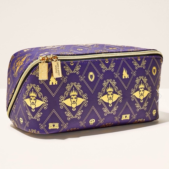 Bath & BodyDisney Villains Evil Queen Cosmetic Bag Makeup Pouch Travel Organizer - Picture 3 of 3